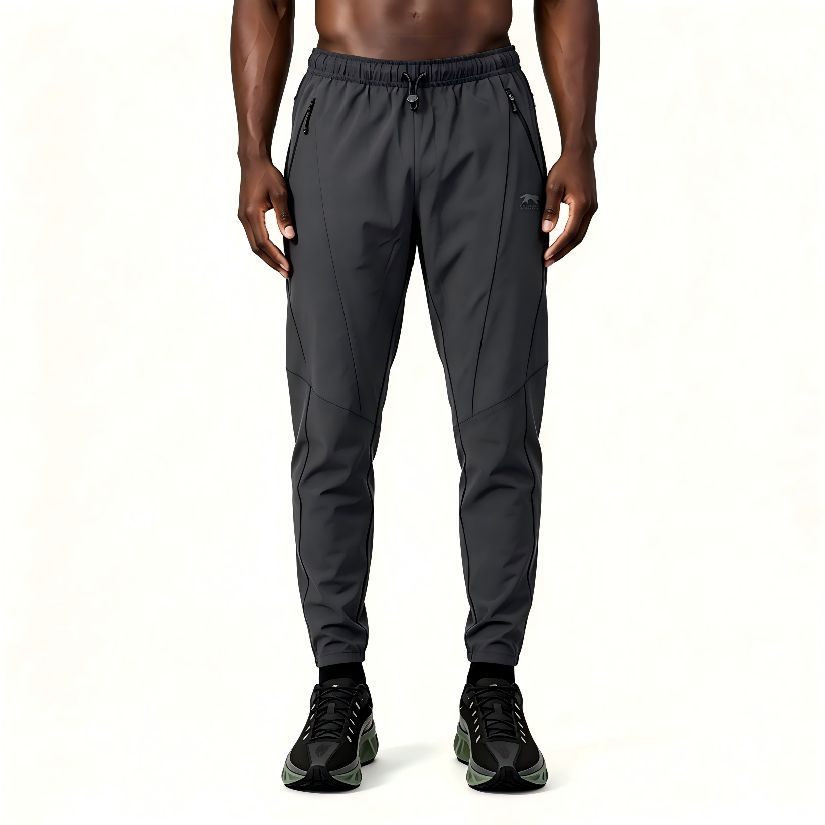 Men Quick-Dry Performance Tapered Jogger Pants